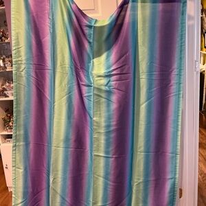 Set of 2 beautiful panel curtains- like new condition- approx 50”w x 44 length